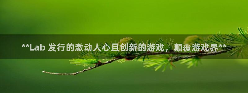 新城平台注册流程：**Lab 发行的激动人心且创新的游戏，颠覆游戏界**