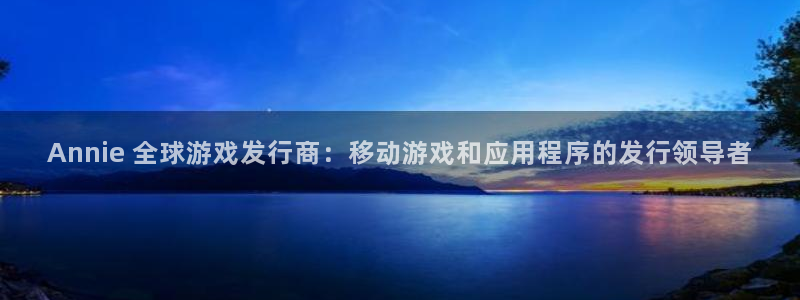 新城平台公司是国企吗：Annie 全球游戏发行商：移动游戏和应用程序的发行领导者