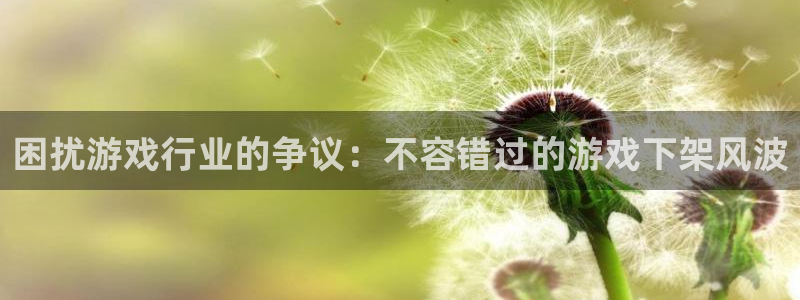 新城平台登录入口官网查询网址：困扰游戏行业的争议：不容错过的游戏下架风波